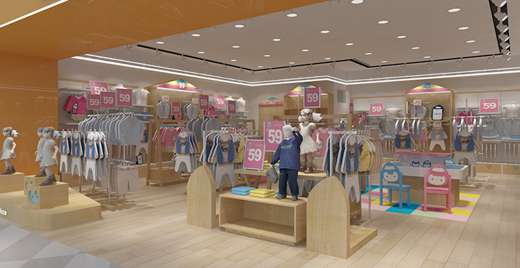 三水新動力廣場效果--左視圖